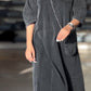 Women's Casual Fashion Loose Denim Dress