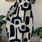 Women's Casual Printed Long Sleeve Dress