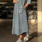 Women's Casual Fashion Loose Denim Dress