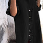 Shirt Style Casual Long Dress